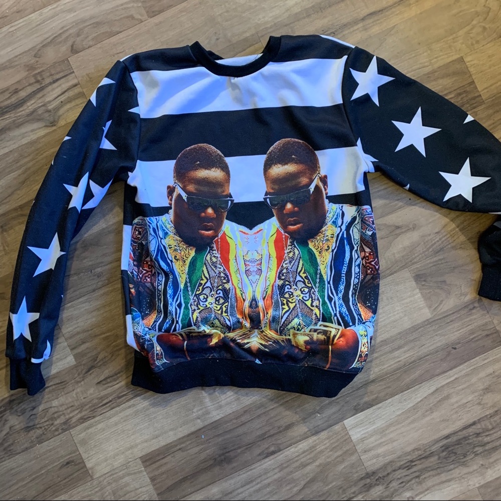 Notorious BIG Sweatshirt (XL but fits like M/L!!!)
